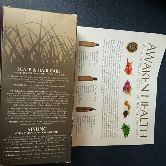 Surface Hair Awaken Box Set(unisex hair loss)Salon Professional product FIRM $ - Picture 3 of 7